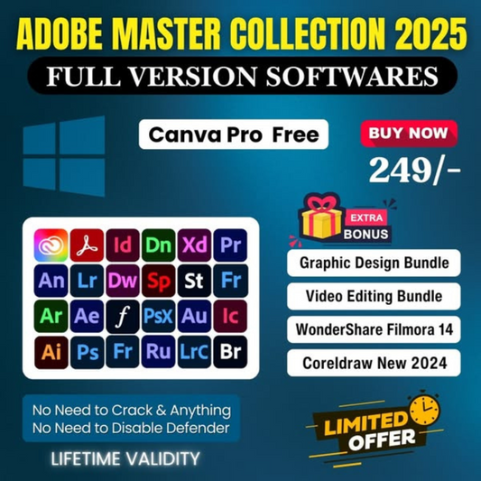 Adobe Master Collection 2025 – Your Gateway to Unlimited Creativity.